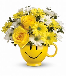 Teleflora's Be Happy Bouquet from Krupp Florist, your local Belleville flower shop